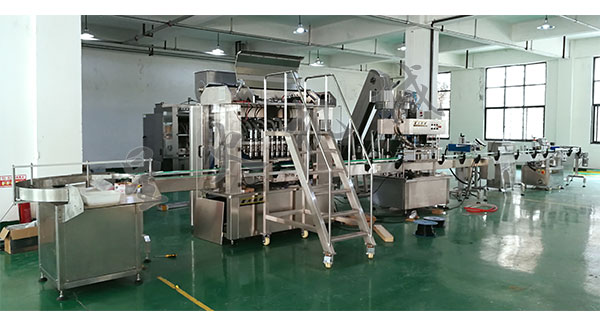 全自動辣椒醬灌裝機(jī)設(shè)備/自動化辣椒醬灌裝生產(chǎn)線