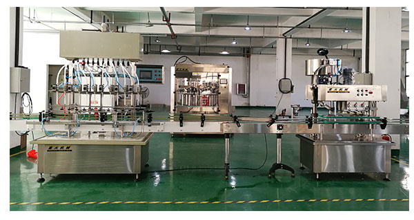 全自動液體灌裝生產線